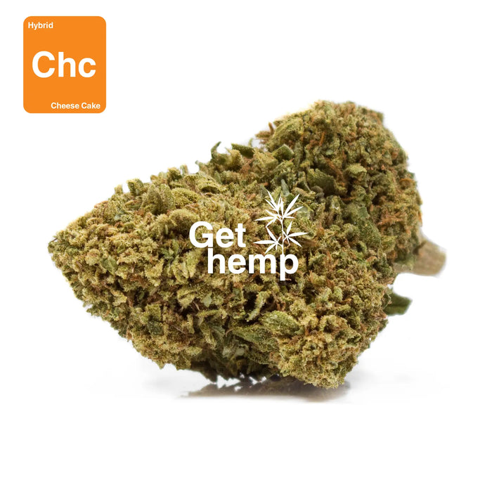 CBD hemp bud flower cheesecake