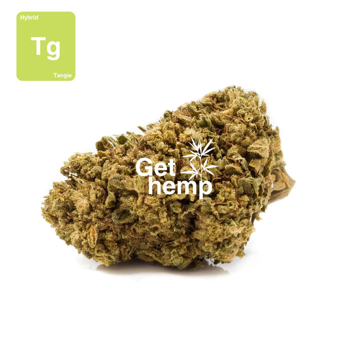 CBD hemp bud flower tangie