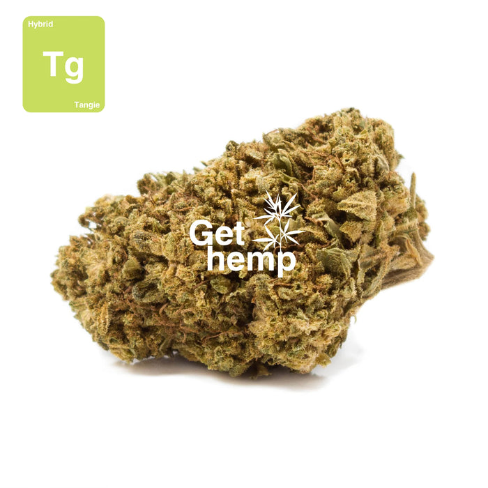 CBD hemp bud flower tangie