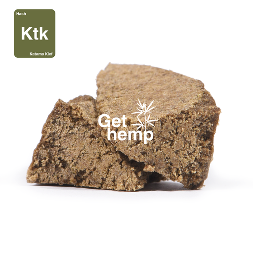 "Katama Kief" CBD Hash (CBD 40% MAX) - Gethemp