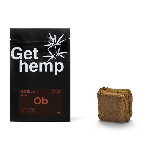 Gethemp OG Brown CBD Hemp Hash