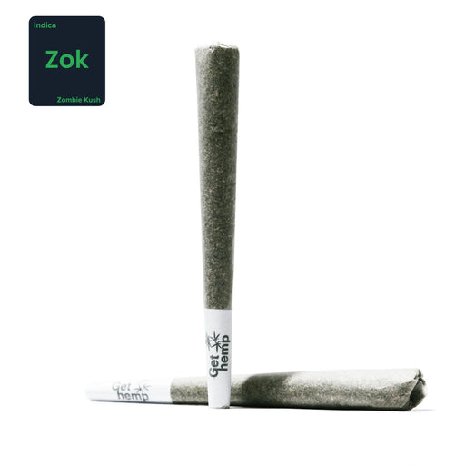 Gethemp Zombie Kush CBD Flower Bud Pre Roll