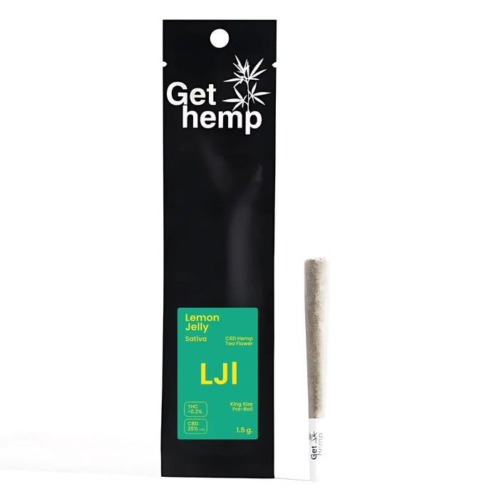 Gethemp CBD Flower Pre roll Lemon Jelly