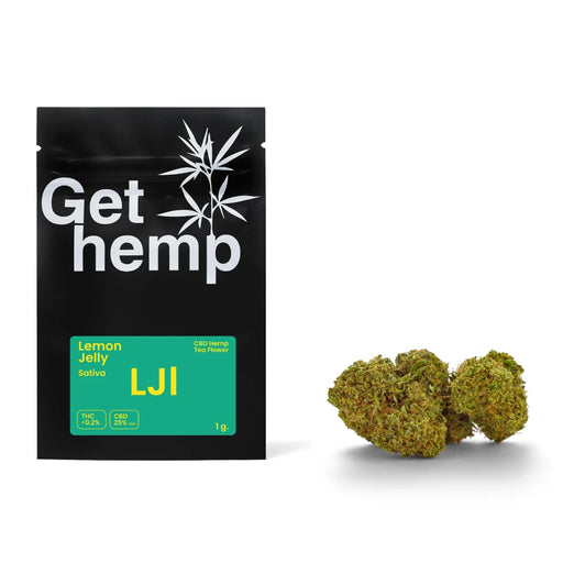 Gethemp Lemon Jelly CBD Flower Bud