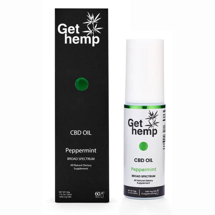 Peppermint CBD Oil Spray 30ml Broad Spectrum