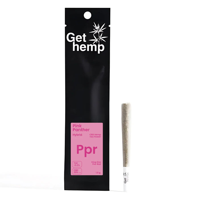 Gethemp CBD Flower Pre roll Pink Panther