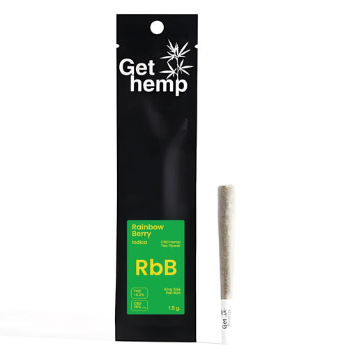 CBD Flower Pre roll Rainbow Berry