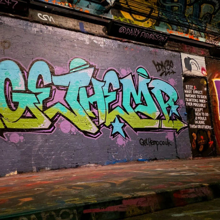 London Graffiti Culture and How GetHemp is Supporting It