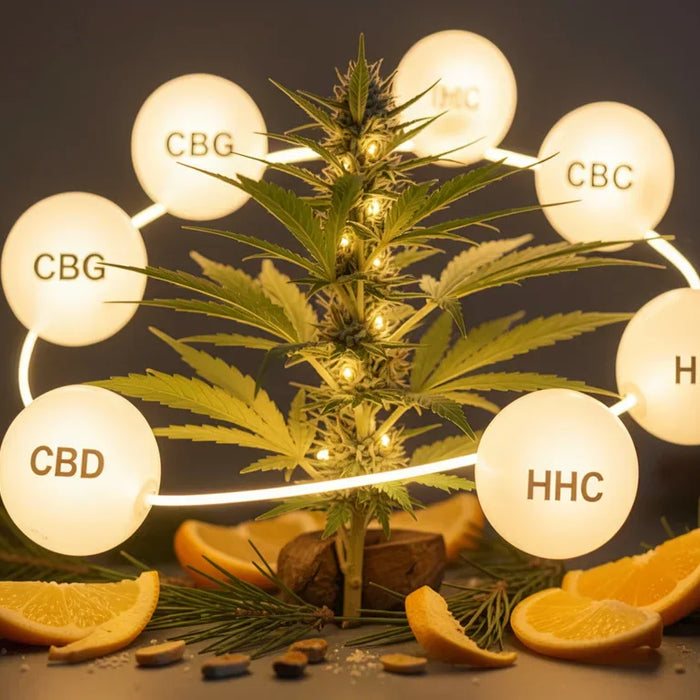 What Are Minor Cannabinoids? CBC, CBG, HHC Explained (Without Making Your Brain Hurt)