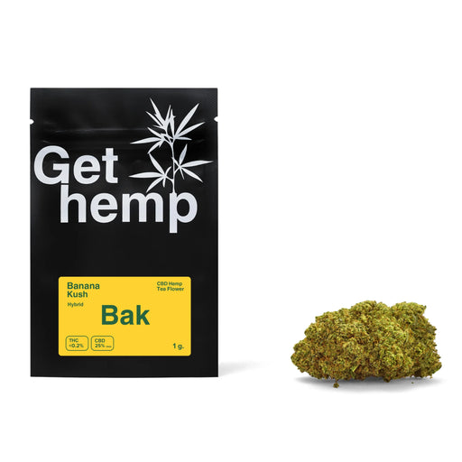 Gethemp Banana Kush CBD Flower Bud