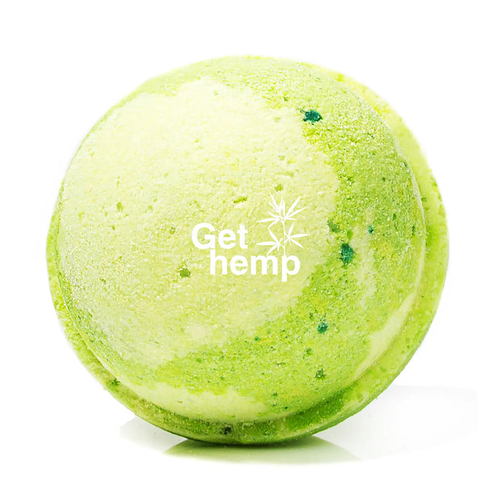 CBD Bath Bomb Green Eucalyptus Relax