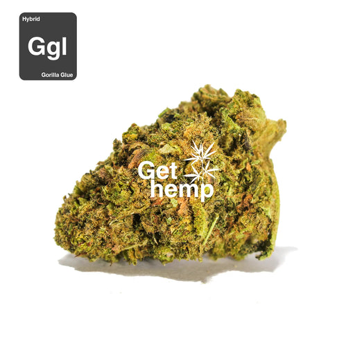 CBD hemp bud flower gorilla glue