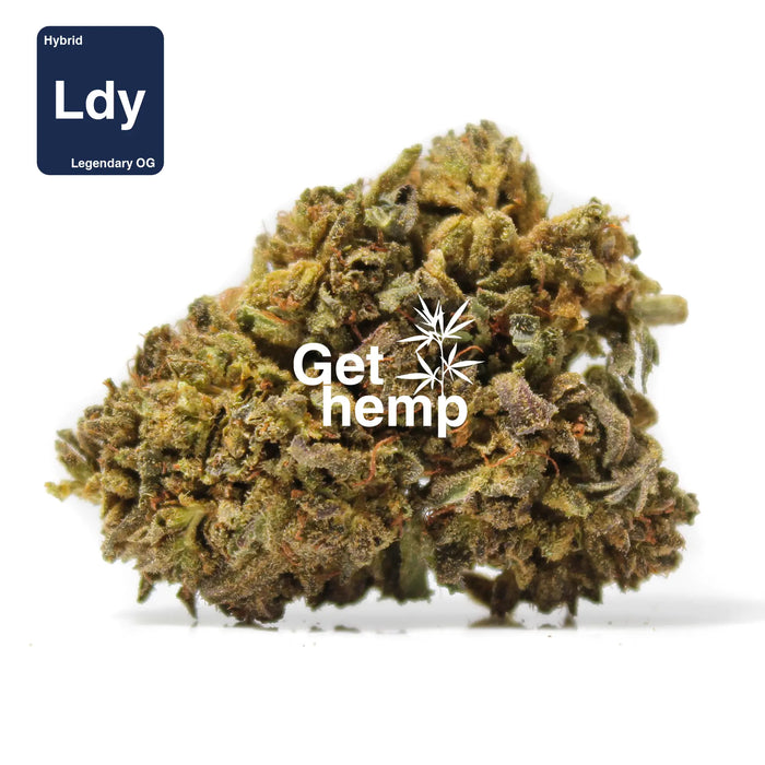 CBD hemp bud flower legendary og