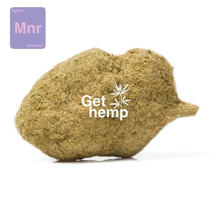 CBD hemp bud flower moonrock