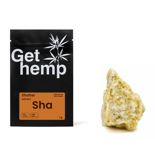 CBD extract shatter