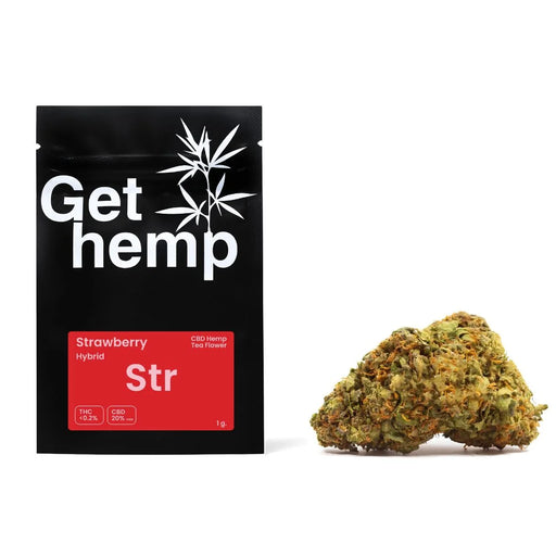 CBD Hemp Bud Strawberry Flower Strain