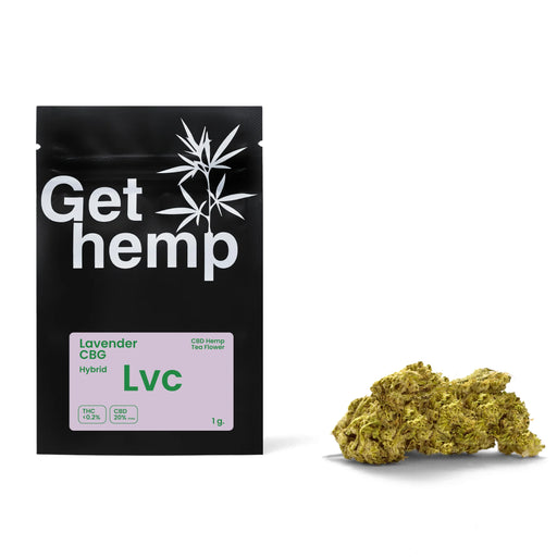 Gethemp Lavender CBG CBD Flower Bud