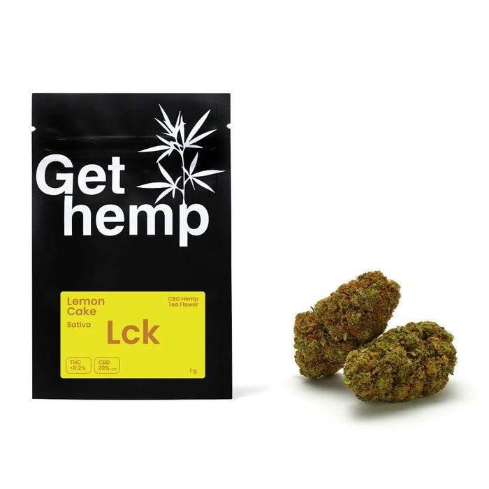 lemon cake cbd flower bud