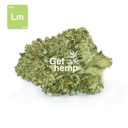 Cbd hemp bud flower lime