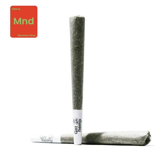 Gethemp Mandarin Haze CBD Flower Bud Pre Roll