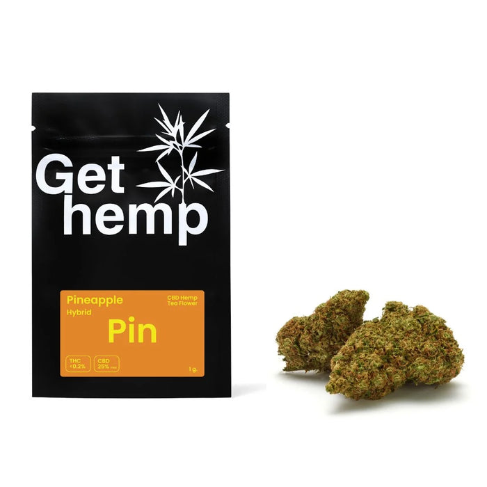 "Pineapple" CBD Hemp Flowers (CBD 25% MAX)