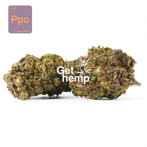 Cbd hemp bud flower purple cheese