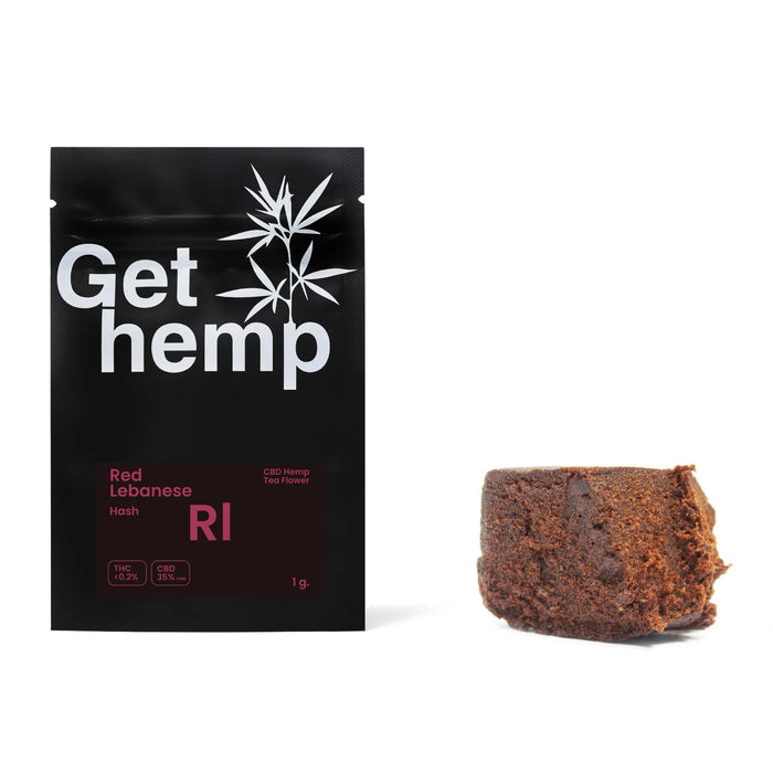 CBD hash red lebanese