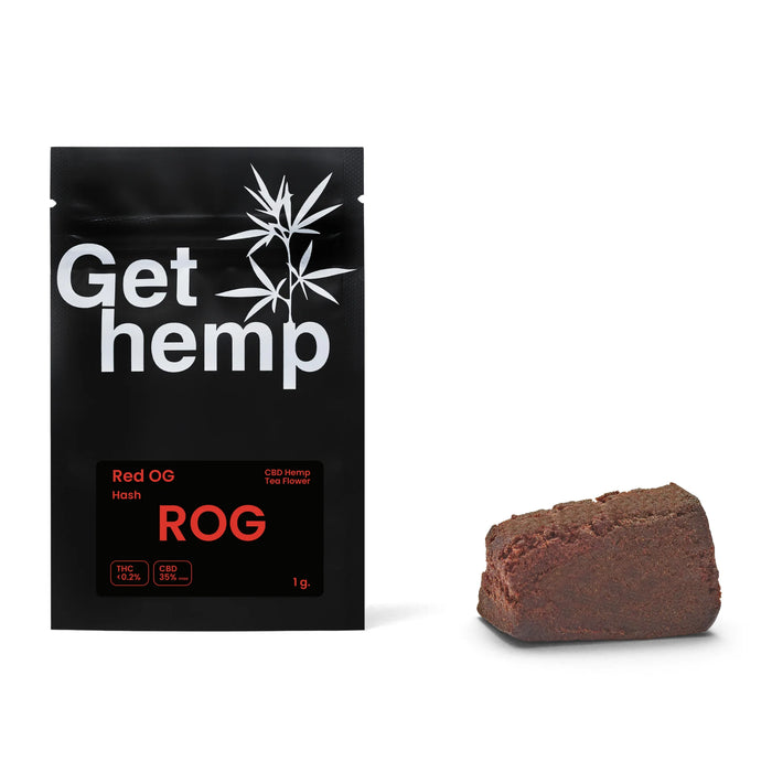 Gethemp Red OG CBD Hemp Hash