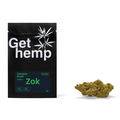 Gethemp Zombie Kush CBD Flower Bud 