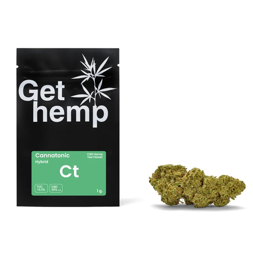 CBD hemp bud flower cannatonic