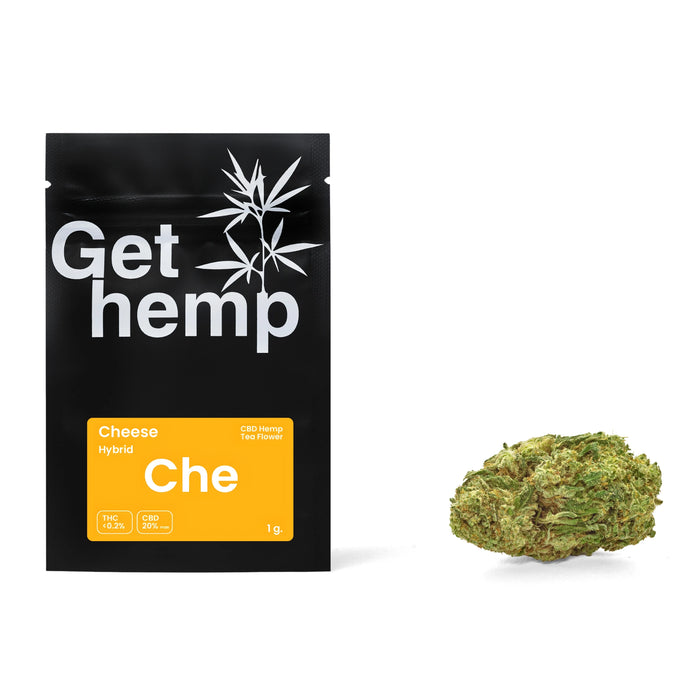 CBD hemp bud flower cheese