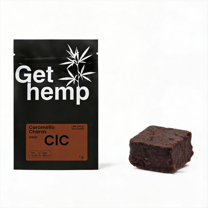 Gethemp Caramello Charas CBD Flower Bud