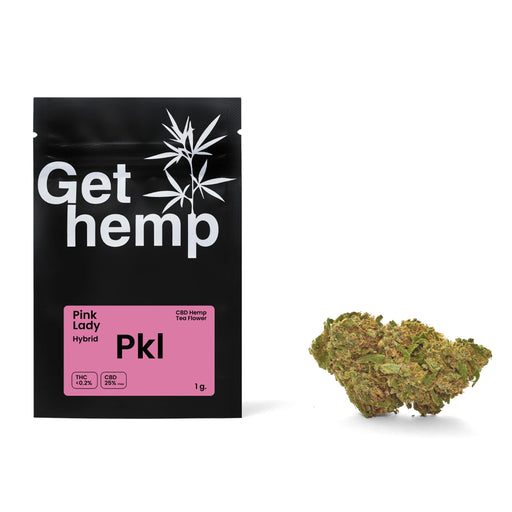 Cbd hemp bud flower pink lady