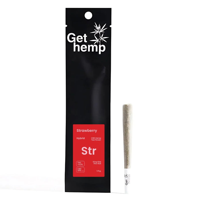 CBD Hemp Pre roll Strawberry Flower Strain